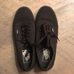 Vans Black women’s size 6